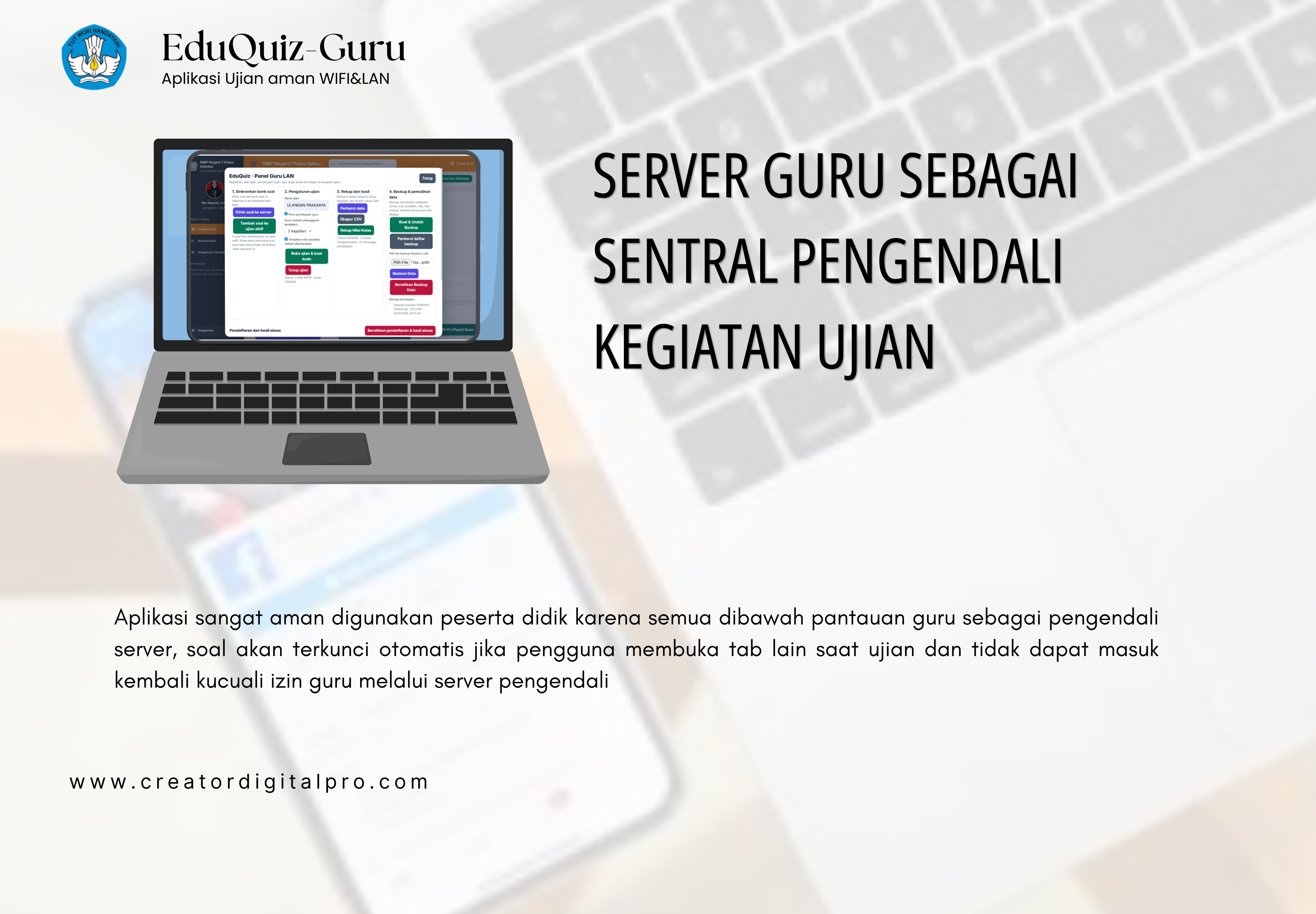 Dashboard Guru EduQuiz